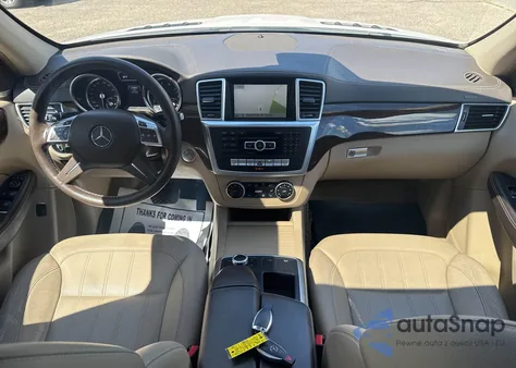 2015 Mercedes-Benz Gl 450 4Matic z USA, uszkodzony, nr VIN 4JGDF6EEXFA587457